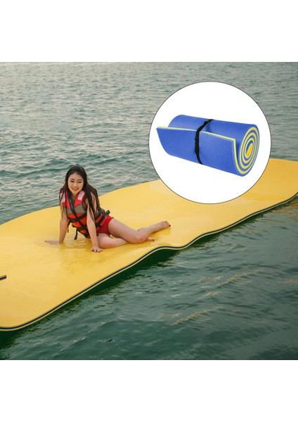 Yüzen Park Yüzme Platformu Pad Lake Foam Lounge Float Mavi (Yurt Dışından) modelleri