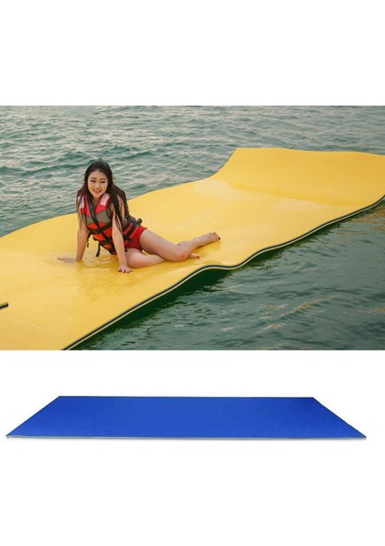 Yüzen Park Yüzme Platformu Pad Lake Foam Lounge Float Mavi (Yurt Dışından) fırsatları