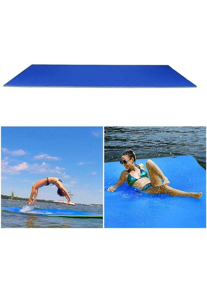 Yüzen Park Yüzme Platformu Pad Lake Foam Lounge Float Mavi (Yurt Dışından) indirimleri