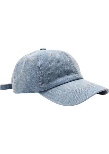 Moda Kot Beyzbol Şı Şak Düz Ş Baba Şı Açık Mavi (Yurt Dışından) fırsatları