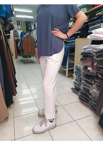 Oysho Paça Manşetli Modal Kumaş Eşofman Altı modelleri