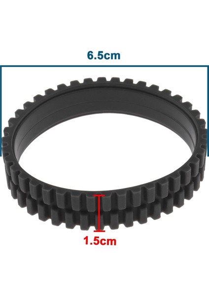 Eufy Robovac 11S/ 11S Max/ 15T/ 30/ 30C/ 15C/ 15C Max Aşınma Önleyici Lastik Kaplamaları Için Kaymayı Önleyici Tekerlek Lastikleri Kaplamasının Değiştirilmesi (Yurt Dışından)