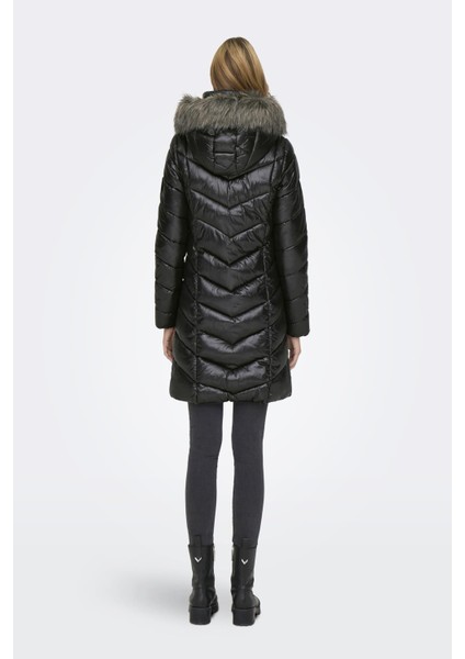 Onlfever Puffer Coat Lıfe cc Otw Siyah 15322004 indirimleri