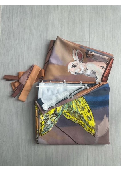 Fon Perde Ada Fonluk Çocuk Odası Uçan Kelebekler indirimleri