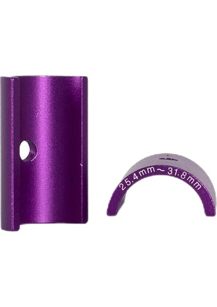 1 Çift Bisiklet Gideri Çubuğu Shim Aralayıcı 25,4mm Ila 31.8mm Çubuk Aksesuarı (Yurt Dışından)