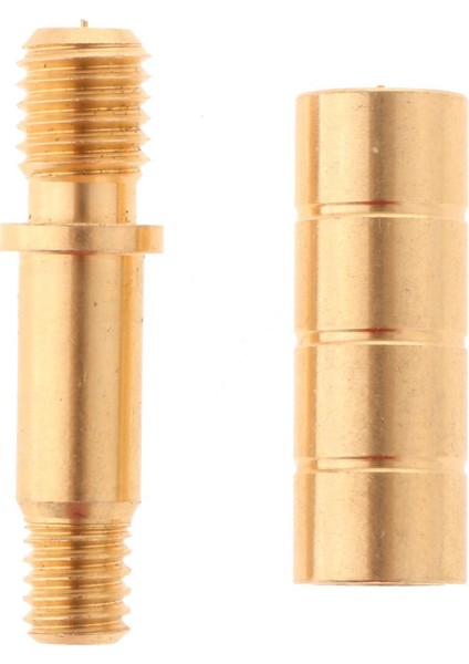 Havuz Cue Ortak Vida Bilardo Cue Aksesuarı Sağlam Metal Uzatma Donanımı 12MMX49MM 12.5X35MM (Yurt Dışından)