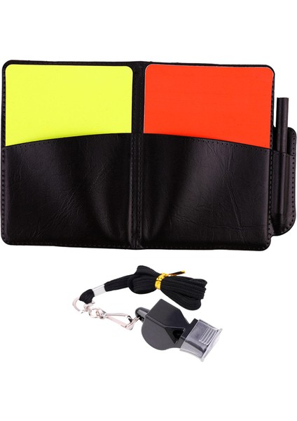 Futbol Hakem Kartları Kırmızı Kart Sarı Kart Pvc Hakem Takımı Futbol Sarı ve Kitap Düdüklü (Yurt Dışından) fırsatları