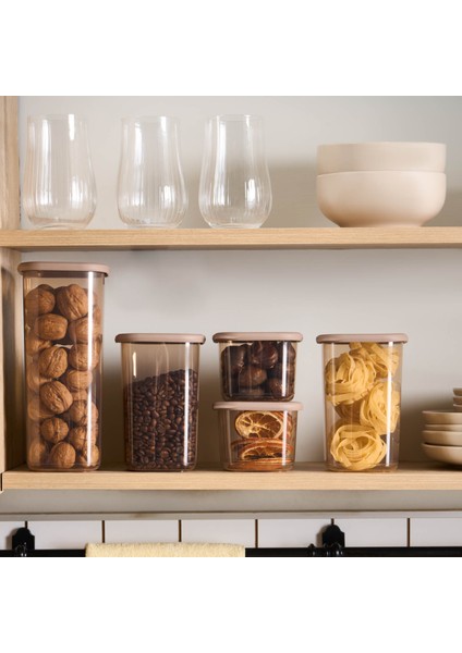 Rise 9'lu Saklama Kabı Kahverengi fırsatları