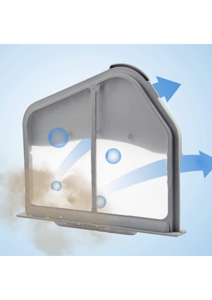 DC97-16742A Kurutucu Lint Filtre Ekranı Değiştirme Kurutucu Için UYGUN-AP5306681 PS4221839 DC61-03048A'NIN Yerini Alır (Yurt Dışından)
