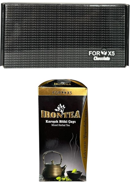 Irontea & Forx5 Chocolate 1 Adet