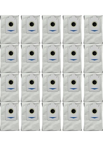 20 Adet Toz Torbaları Debot X2PRO/X2/DEX86 Robot Süpürgeler Çanta Aksesuarları Çöp Torbası Değiştirilebilir Yedek Parçalar (Yurt Dışından)