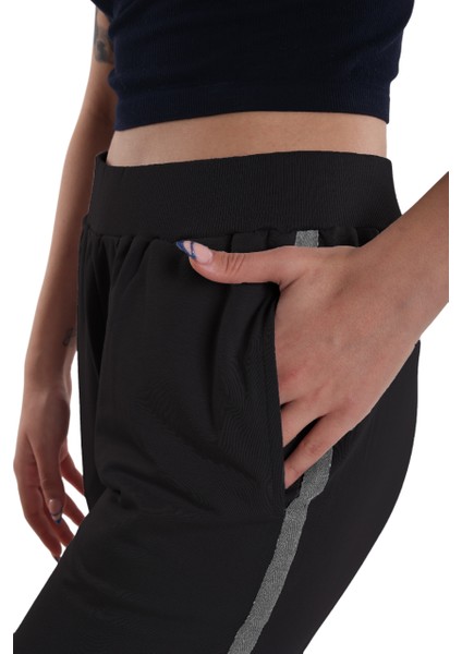 Kadın Siyah Eşofman Altı (Büyük Beden Seçeneğiyle) fiyatları