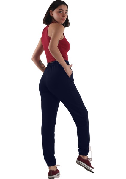 Kadın Lacivert Eşofman Altı (Büyük Beden Seçeneğiyle) fırsatları