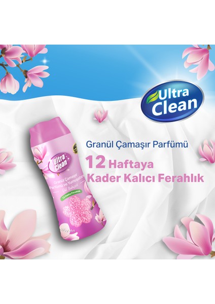 Ultra Clean Granül Çamaşır Parfümü ve Yumuşatıcı - Gül Bahçesi - 275G