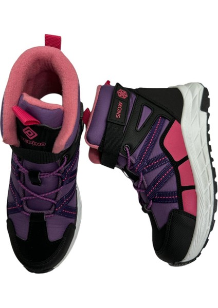 FK24-1775 Çocuk Outdoor Bot Mor Pembe