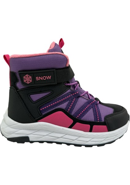 FK24-1775 Çocuk Outdoor Bot Mor Pembe