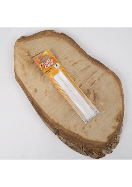 Beyaz Pamuk Söz ve Nişan Kurdelesi 1 cm 3 Metre