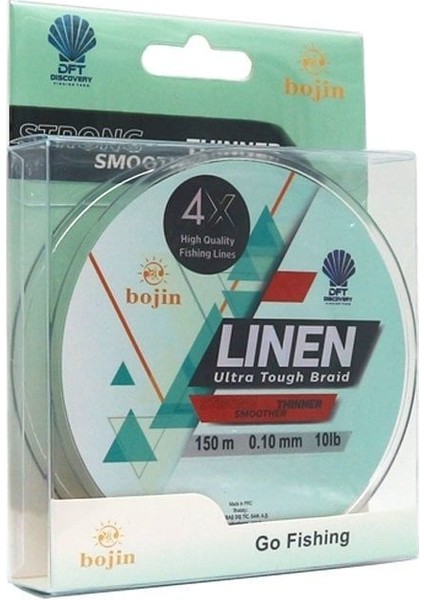 Dft Bojin 4x Linen Ip Misina 0.10 mm 150 M Yeşil indirimleri