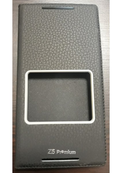 Sony Xperıa Z5 Premıum Pencereli Gizli Mıknatıslı Silikon Kasalı Kapaklı Kılıf fiyatları