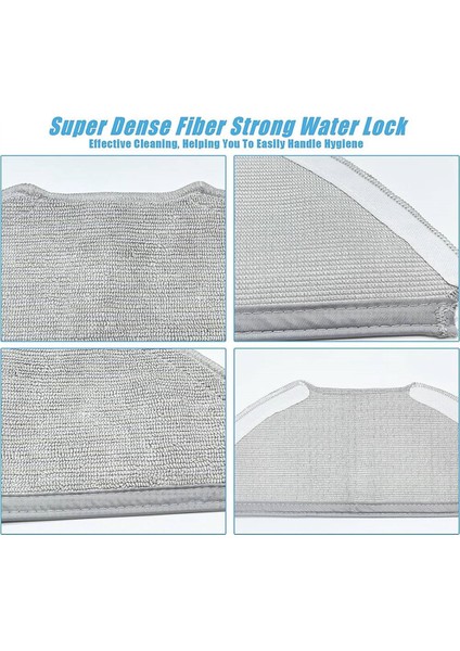 T20 Robot Süpürge Için Mop Bezi Pedleri Yıkanabilir ve Tekrar Kullanılabilir Yumuşak Ped Aksesuarları (Yurt Dışından)