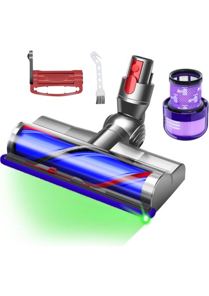 Kafa Türbin Zemin Aracı Tozlu Vakum Ekleri Dyson V11 Siklon Kablosuz Temizleyiciler Filtrelerle Parçalar (Yurt Dışından)