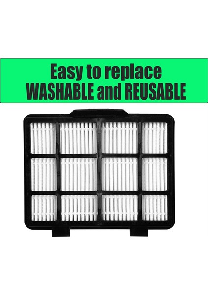 NEN180 NEN186BL Torbasız Hazneli Elektrikli Süpürge Için 6'lı Hepa Filtre Yedek Seti (Yurt Dışından)
