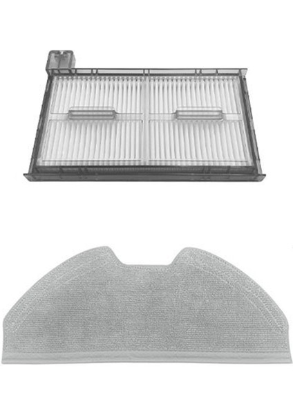 X8 Pro Robot Süpürge Yedek Parçaları Hepa Filtre Mop Pedi Bez Aksesuarları Için Uygundur (Yurt Dışından)