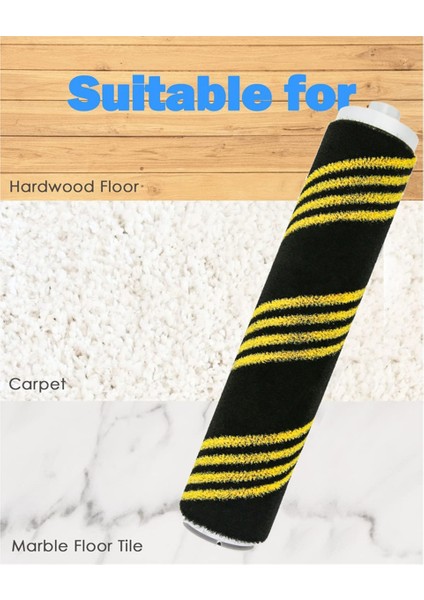 Nex Elektrikli Süpürge Yedek Parçası Yumuşak Kadife Elektrikli Zemin Için 2 Adet Rulo Fırça (Yurt Dışından) fırsatları