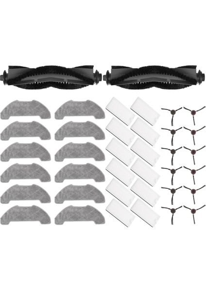 P30 / P20 Robot Süpürge Yedek Parçaları Ana Silindir Yan Fırça Hepa Filtre Paspas Bezi Aksesuarları (Yurt Dışından) modelleri