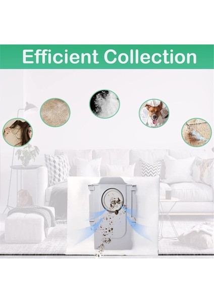 Taş Süpürme Robotu G10S/G20/S7/S8/Q5 Dokumasız Toz Torbası Süpürge Parçaları Için Aksesuarlar (Yurt Dışından)