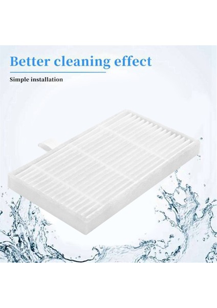 Conga 7490 Ölümsüz / 8290 Ölümsüz Serisi Vakum Süpürge Yedek Parçaları Yıkanabilir Hepa Filtre Aksesuarları 10 Pcs (Yurt Dışından)