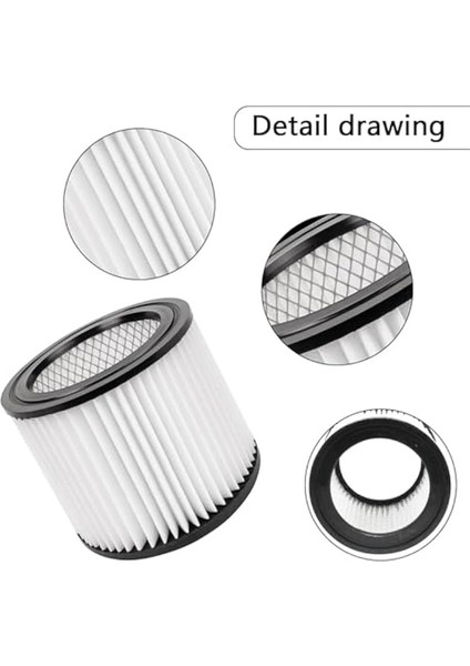 90398 Hepa Yedek Filtre ve 90585 Köpük 90398, 903-98, 9039800,903-98-00 Islak/kuru Elektrikli Süpürge Için (Yurt Dışından)