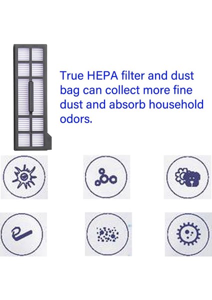 X10 Pro Omni Için 19'lu Paket Robot Süpürge Yedek Parçaları (Yurt Dışından) modelleri