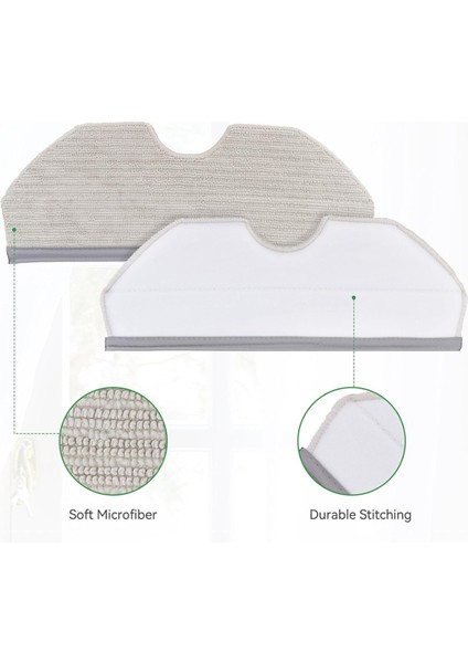 Freo x Plus Elektrikli Süpürge Yedek Mikrofiber Mendil Aksesuarları (Yurt Dışından) fiyatları