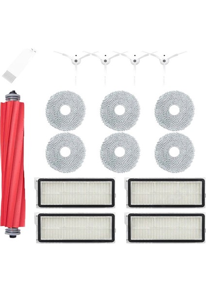 Roborock Qrevo Için Maxv Qrevo Pro Hepa Filtre Mop Kumaşları Tutucu Toz Torbası Yedek Parçalar Vakum Temizleyici Aksesuarları, B (Yurt Dışından)