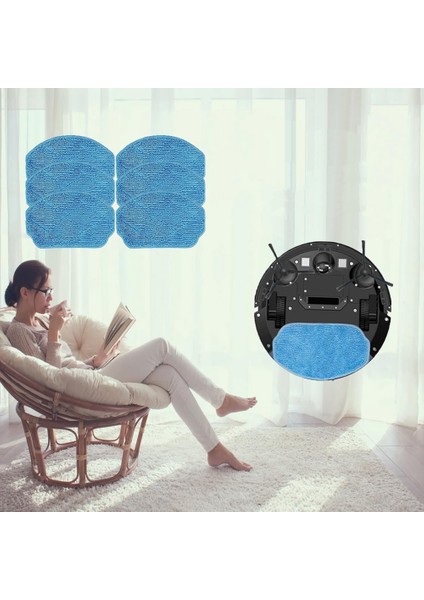 BR150, BR151 Manvıns G20 Robot Süpürge Tekrar Kullanılabilir Mikrofiber Için Mop Ped Aksesuarları (Yurt Dışından) modelleri
