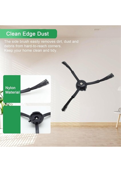 S8 Maxv Ultra Robot Süpürge Ana Yan Fırça Paspas Bezleri Hepa Filtreler Toz Torbaları Aksesuarlar (Yurt Dışından)