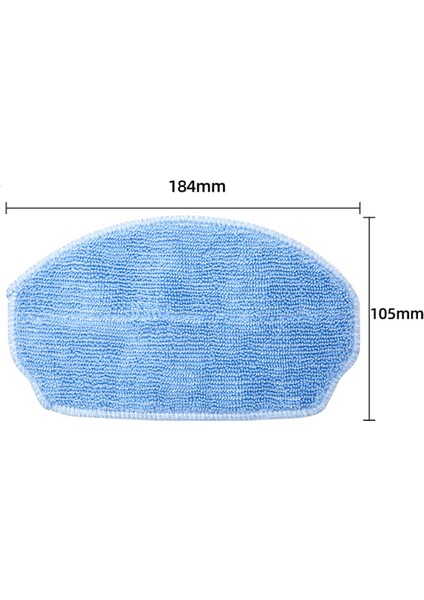 Gttvo BR151/150 Robotik Süpürge Tutucu Parçaları Için Mop Bezi Aksesuarları (Yurt Dışından)