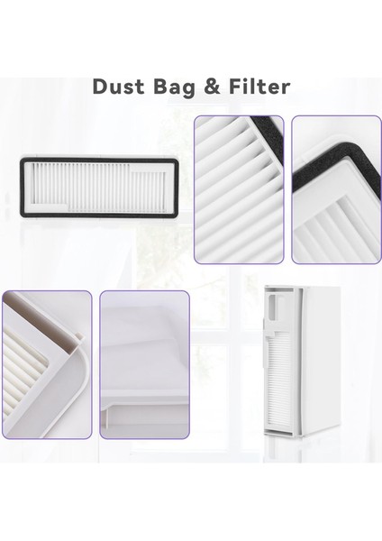 Freo x Ultra Robot Süpürgeler Için Yedek Aksesuar Seti Ana Yan Fırça Hepa Filtre Paspas Bezi (Yurt Dışından) modelleri