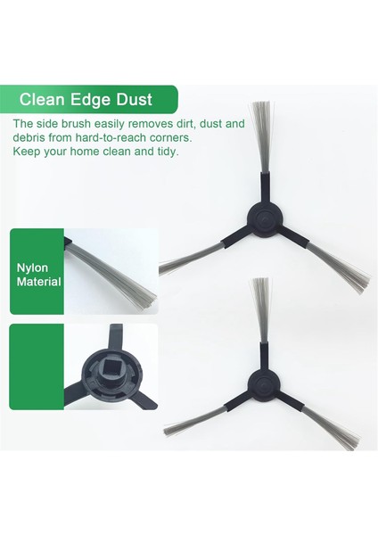 L20 Honitur V8 Pro Robot Süpürge Ana Yan Fırça Hepa Filtre Paspas Bezi Aksesuarları (Yurt Dışından) fırsatları