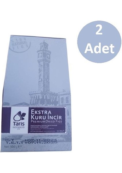 Ekstra Kuru Incir 100GR x 2 Adet