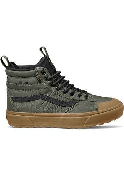Yeşil Erkek Süet Kanvas Lifestyle Ayakkabı VN000CVT3PY1-MTE Sk8-Hi Waterproof