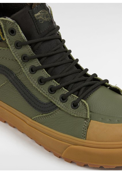 Yeşil Erkek Süet Kanvas Lifestyle Ayakkabı VN000CVT3PY1-MTE Sk8-Hi Waterproof fiyatları
