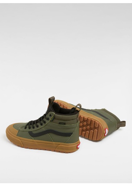 Yeşil Erkek Süet Kanvas Lifestyle Ayakkabı VN000CVT3PY1-MTE Sk8-Hi Waterproof fırsatları