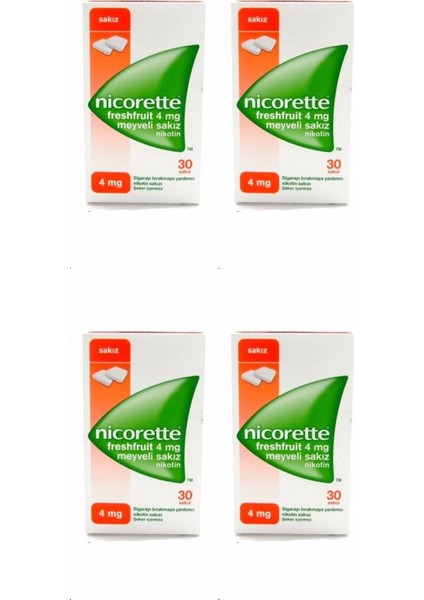 retde Freshfruit 4 Mg 30 Adet x 4paket