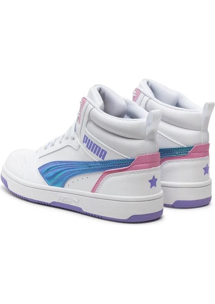 Beyaz Kadın Bot 39872501-PUMA REBOUNDV6MIDBOUNCYSKY