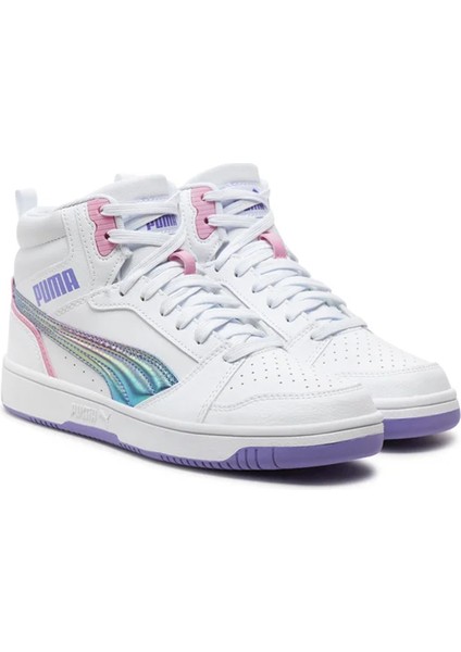 Beyaz Kadın Bot 39872501-PUMA REBOUNDV6MIDBOUNCYSKY