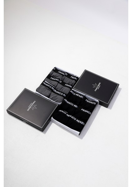 6'lı Lüx Kutulu Pamuklu ve Likralı Boxer indirimleri