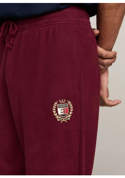 Regular Fit Bordo Erkek Eşofman Altı DM0DM19805VLP Reg Cres modelleri