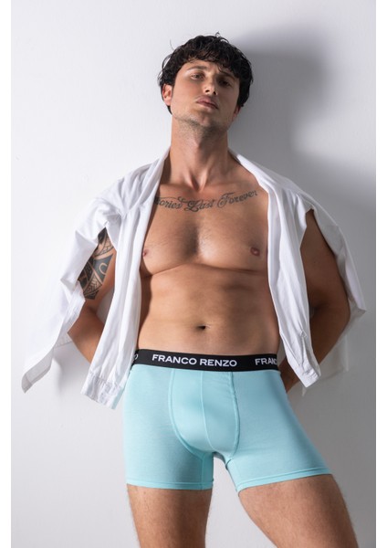 6'lı Lüx Kutulu Pamuklu ve Likralı Boxer fırsatları